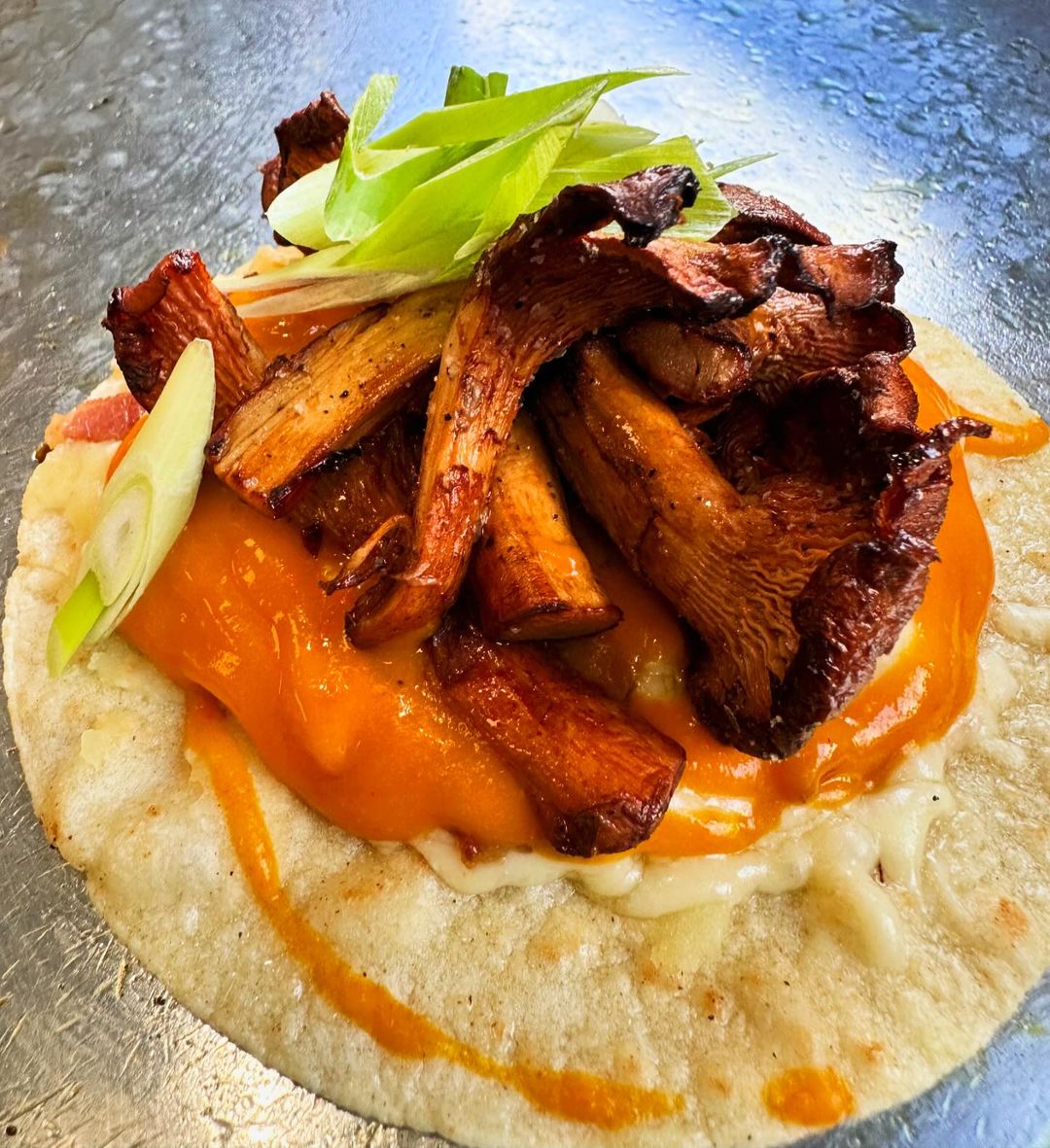 Chanterelles are in early this season, and we’re serving them up in a